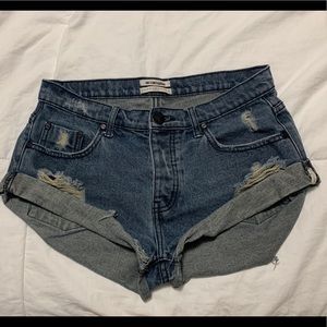 One teaspoon shorts